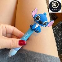 ราคา GONMYI Disney Stitch ปากกา Decompression Quick Drying การ์ตูนปากกา ตลกสีดําสีดูดซับเหงื่อปากกาลูกลื่นของเล่นเด็กของขวัญ (29487928613)