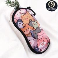ราคา ถุงเก็บแว่นกันแดด GONMYI แบบพกพาสะดวก ทำจากไนลอนลายแมว มาพร้อมพวงกุญแจสำหรับแขวน และใช้เป็นอุปกรณ์สำหรับแว่นตา (52700278075)