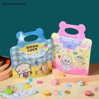 ราคา BOOM 5 PCS Candy Snack ถุงบรรจุภัณฑ์การ์ตูนสุนัขเครื่องซีลกระเป๋าเกรดอาหาร Self lock ซิปปิดผนึกกระเป๋านักเรียนเด็กของขวัญวันเกิด TH (55650943297)