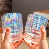 ราคา BOOM ถ้วยแก้วเคลือบสีสีสันสดใสแบบพกพาในครัวเรือนกาแฟเย็นน้ําผลไม้เครื่องดื่มแก้วพร้อมฝาปิดพลาสติกและหลอดแก้ว TH (52650933430)