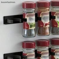 ราคา บูม 1 2ชิ้นห้องครัวชั้นเก็บขวดปรุงรสชั้นเก็บที่เรียบง่ายขวดคลิปติดผนังขวดเครื่องเทศยืน5หลุมผู้ถือส่วนผสม ไทย (45800673931)