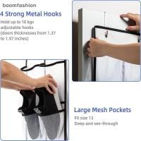 ราคา BOOM Over The Door ชั้นวางรองเท้า 24 28 35 40 กระเป๋าตาข่ายขนาดใหญ่แขวนรองเท้าสําหรับตู้เสื้อผ้าแขวนชั้นวางรองเท้าไม้แขวนเสื้อ TH (57850313848)