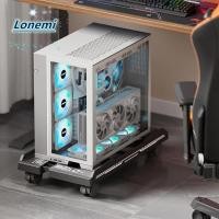 ราคา LONEMI CPU Stand Mobile Scalable CPU Holder Universal พร้อมล้อเลื่อนปรับ CPU Tower Holder Home Gaming Office (42775228051)