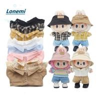 ราคา Lonemi ตุ๊กตาเสื้อ 10 ซม ผ้าฝ้ายตุ๊กตา 17 ซม Labu Labubu เสื้อ Mini หลายสไตล์เปลี่ยน Hand made ตุ๊กตาเสื้อผ้าของขวัญวันเกิด (29708987713)