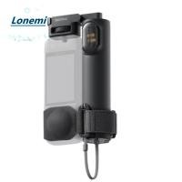 ราคา LONEMI สําหรับ Insta360 Selfie Stick 1 4 Mount Grip Wand 2 in 1 Selfie Stick พับออกแบบรีโมทคอนโทรลขาตั้งกล้อง Selfie Stick การถ่ายภาพ (42225387952)