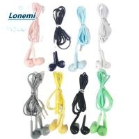 ราคา LONEMI ชุดหูฟังแบบมีสายหูฟังพร้อมไมโครโฟน สเตอริโอ 3 5 มม พร้อมไมโครโฟนหูฟังชนิดใส่ในหู Universal Semiแบบพกพากีฬาหูฟังสําหรับ Huaweiโทรศัพท์มือถือคอมพิวเตอร์MP3 (46501053852)