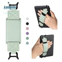 ราคา LONEMI eReader Holder PU Leather High Elastic Secure Hand Strap Anti Slip Finger Grip Strap for Kindle Kobo Voyaga 6 8 E Book Tablet Handheld Use (44326011923)