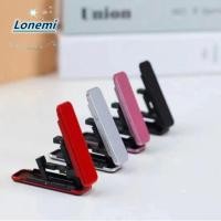ราคา LONEMI ที่วางโทรศัพท์แบบพับได้ ที่วางโทรศัพท์มือถือแบบพับได้พลาสติก โทรศัพท์บางเฉียบสีดําสีเงินสีแดงสีชมพูรองรับสากล (28293160016)