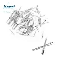 ราคา LONEMI 100 ชิ้นก้านไขลาน สีเงิน 0 9 มม เส้นผ่านศูนย์กลางนาฬิกาอุปกรณ์เสริม ชุดวัสดุเหล็กเปลี่ยนส่วนมืออาชีพใช้ (49850954102)