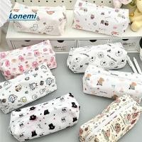 ราคา ดินสอ LONEMI ความจุขนาดใหญ่กลับไปสู่กระเป๋าปากกาของขวัญโรงเรียน การ์ตูน Loopy เครยอนชินจัง กล่องปากกาผ้าใบ Chiikawa นักเรียน (42573663868)