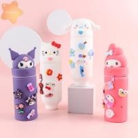 ราคา IMLON Charms กระเป๋าดินสอ Sanrio Kitty Kuromi Meomdy Cinnamoroll กระเป๋าเครื่องเขียนขยายได้ กล่องปากกาซิลิโคนมัลติฟังก์ชั่นความจุขนาดใหญ่สําหรับเด็กเด็ก (42764780642)