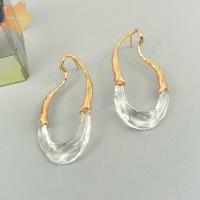 ราคา IMLON Drop Hoop ต่างหูโลหะ ขนาดใหญ่ ออกแบบไม่สม่ำเสมอ ของประดับเครื่องแต่งกายสำหรับงาน party หรือเป็นของขวัญที่สวยงาม (56350181767)