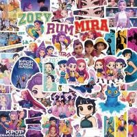 ราคา IMLON สติ๊กเกอร์นักล่าปีศาจ Kpop Derpy อะนิเมะ Saja สติ๊กเกอร์เด็กชาย กราฟฟิตีกันน้ํา DIY Scrapbooking สติกเกอร์โทรศัพท์ (51850953086)