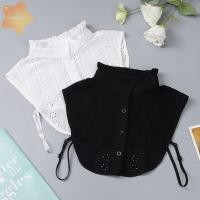 ราคา IMLON เสื้อเชิ้ตปลอมคอกลีบวินเทจ จากผ้าฝ้ายคุณภาพ (51050176880)