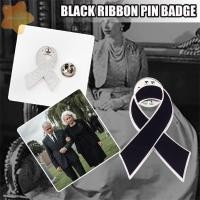ราคา IMLON Awareness เข็มกลัดริบบิ้นสีดำ ป้ายโลหะสีดำเพื่อรำลึก เคลือบสีดำสำหรับงานไว้อาลัยมะเร็ง (49551123614)