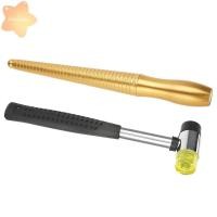 ราคา IMLON แหวน Mandrel Sizer ค้อนยางสำหรับปรับไซส์แหวน และที่วัดขนาดแหวน เพื่อการซ่อมแซมและปรับแต่งเครื่องประดับ (45950587374)