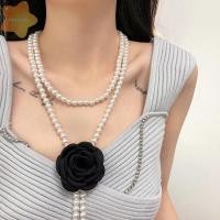 ราคา ชุดเข็มขัดและโซ่เอวมุกย้อนยุค พร้อมเข็มขัดยางยืด IMLON และเข็มขัดเอวมุกลายดอกไม้ Camellia (42225825477)