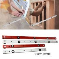 ราคา IMLON ตารางเลื่อยวัด Rod อลูมิเนียมโลหะผสม Miter Bar เครื่องมืองานไม้ T Track Miter Bar Slider DIY 300 45 มม ทนทานต่อการใช้งาน T Slot Miter Gauge Slider (27388328209)
