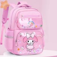 ราคา กระเป๋านักเรียน IMLON สําหรับเด็กผู้หญิง กระเป๋าเป้ Sanrio Kuromi สําหรับเด็ก กระเป๋าเดินทางการ์ตูนมีสไตล์สําหรับนักเรียนประถมโรงเรียนอนุบาล (26126751842)