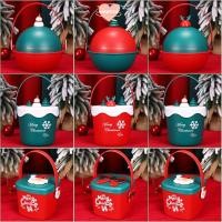 ราคา เวตโต กล่องของขวัญคริสต์มาส กล่องผลไม้คริสต์มาสวันเทศกาล กล่องโท้ตใส่ขนมแบบใช้มือถืออเนกประสงค์ที่สร้างสรรค์อุปกรณ์สํา (46601007313)