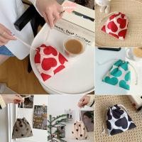 ราคา Wetto Drawstring Bag Drawstring Strap Portable Drawstring Pocket กระเป๋าใส่เหรียญผ้าลูกฟูกกันฝุ่นคุณภาพสูง (27864202563)