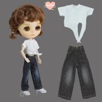 ราคา WETTO กางเกงยีนส์กางเกง DIY อุปกรณ์เสริมแฟชั่นน่ารักเสื้อยืดเสื้อกั๊ก Handmade Casual สวมใส่ของเล่นเด็กตุ๊กตาเสื้อผ้ากางเกงสําหรับ licca ob24 26 27 ตุ๊กตา (55550813716)