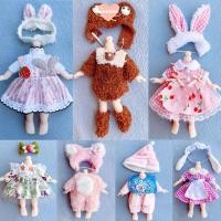 ราคา WETTO ตุ๊กตาสัตว์ ตุ๊กตาสัตว์น่ารักตุ๊กตาเสื้อผ้าชุด 10 รูปแบบการ์ตูนหมวก Mini เสื้อผ้าอุปกรณ์เสริมชุด Obitsu 11 Ob11 ตุ๊กตา Ob11 Gsc 1 12 Molly Body (53750813727)