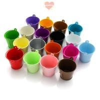 ราคา เวตโต บาร์เรล ถังขนาดเล็กคอนเทนเนอร์เหล็ก ดอกไม้รดน้ําจําลองสีทึบกระถางดอกไม้ ฉ่ํา ปลูก (47800833675)