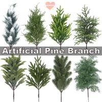 ราคา เวตโต ใบไซเปรสปลอม สีเขียวต้นคริสต์มาสประดิษฐ์สาขาสน สร้างสรรค์ ทําเอง พวงหรีดเทศกาลเครื่องประดับพรรคซัพพลายจําลองเข็มสนคริสต์ม (45250887781)