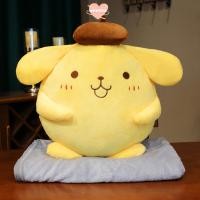 ราคา WETTO ตุ๊กตาพุดดิ้งสุนัขของเล่นตุ๊กตา Pompompurin 40 ซม การ์ตูนพุดดิ้งสุนัขหมอนตกแต่งห้อง (54250890010)