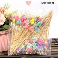 ราคา WETTO 50 100 ชิ้นไม้จิ้มฟันคริสต์มาส Santa Claus Xmas Tree ผลไม้คริสต์มาส Picks Snowman ทิ้ง Xmas Party Supplies สลัดผลไม้ไม้ไผ่ Sticks ขนม (47600812828)