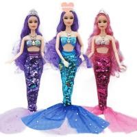 ราคา เวตโต 11นิ้วตุ๊กตานางเงือกชุดเต็ม ที่สามารถเคลื่อนย้ายหลายข้อต่อเจ้าหญิงเงือก อินเทรนด์ที่มีสีสันกับเลื่อมปลาหางกระโปรง11นิ้วสาวของขวัญของเล่น (45000843550)