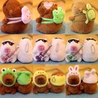 ราคา WETTO ตุ๊กตาปลาโลมาน้ํา ตุ๊กตา Capibara หลากสี 10 13 ซม ของขวัญวันเกิดของขวัญ Kapibala ตุ๊กตา Plush ของเล่นเด็ก (43326129137)