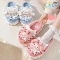 ราคา รองเท้าแตะตุ๊กตา Sanrio แบบน่ารัก พร้อมลายตุ๊กตาอย่างเช่น Hello Kitty และ Kuromi เหมาะสำหรับเป็นของขวัญวันหยุด (52800209726)