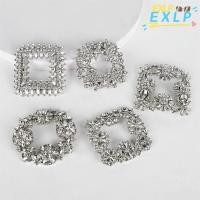 ราคา EXLP 1 คู่ รองเท้าแตะหัวคาดเชือกรินสโตน สำหรับเจ้าสาว ออกแบบมาให้มีความแววงามและคลิปตกแต่ง (46651281323)