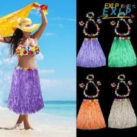 ราคา ชุดแฟนซีฮาวาย 5 ชิ้น เซ็ต พร้อมกระโปรงหญ้าและชุดเครื่องแต่งกาย Hula Show สไตล์ฮาวาย ขนาด 40 ซม (45150191616)