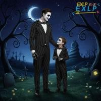 ราคา ชุดคอสเพลย์ Jack Skellington พร้อมชุดจับคู่ครอบครัวสำหรับเทศกาลคริสต์มาส (29443212890)