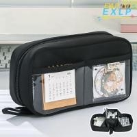 ราคา กระเป๋าใส่ปากกา EXLP กระเป๋าใส่เครื่องเขียนกันน้ําแบบใส กล่องดินสอเรียบง่ายความจุขนาดใหญ่ (25391178008)