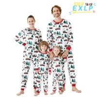 ราคา EXLP ชุดนอนคริสต์มาสชุด การ์ตูนพิมพ์พ่อแม่และลูกครอบครัวจับคู่ชุด นุ่มคริสต์มาสผ้าฝ้ายพวงมาลัยชุดนอนคริสต์มาสพ่อแม่ (47550201614)