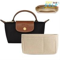ราคา Exlp 1 ชิ้น Linner กระเป๋า กระเป๋าใส่แบบพกพาหลายกระเป๋า ถุงเก็บสักหลาดที่ทนทานกระเป๋าเดินทางสําหรับ Longchamp Mini กระเป๋า (29069727480)