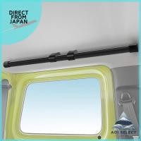 ราคา Tsukuyoo CrossRide Car Side Bar Set Left Right 65cm Antistatic Interior Storage Bar for Jimny N VAN Every Compact Cars Kei Cars No Drilling Required (29682284281)