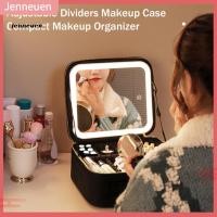 ราคา เจน กรณีโต๊ะเครื่องแป้งแบบพกพาที่มีไฟ ยูเอสบี ชาร์จแต่งหน้าออแกไนเซอร์เดินทางแต่งหน้ากระเป๋าที่มีกระจก นํา และปรับ ง นอกจากนี้ ยูเอสบี ชาร์จแสงขึ้นส (43817036023)