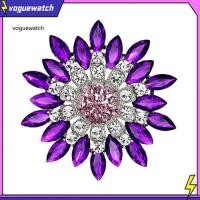 ราคา VOG ผู้หญิงแฟชั่นดอกไม้เข็มกลัด สวารอฟสกี้คริสตัล เครื่องประดับสำหรับงานแต่งงานและของขวัญ (40519101569)