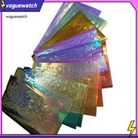 ราคา VOG 11 ชิ้น เซ็ต Aurora Effect เล็บ Cube สติกเกอร์ DIY ฟิล์มฟอยล์ที่มีสีสันประกายแก้ว Ice Cube ตกแต่งสําหรับเล็บ (29891107996)