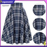 ราคา กระโปรงลายสก็อตแมกซี่ ทรงเอวยางยืด สไตล์วินเทจ สำหรับใส่ลำลองหรือ party พร้อมกระเป๋าคาดเอวสูง (29091960532)