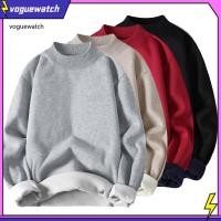 ราคา สเวตเตอร์ผู้ชาย สำหรับฤดูหนาว แบบครึ่งคอเต่า มีลักษณะเหมือนขนแกะ แขนยาว อบอุ่น ในไซส์ใหญ่ (26041523294)