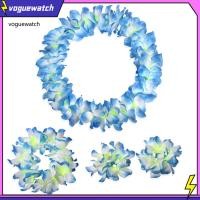 ราคา เซ็ตเสื้อผ้า 4 ชิ้น Vivid ลายผ้าฮาวายดอกไม้ Garland สำหรับวันหยุด (44267522096)