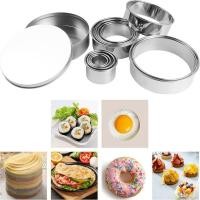 ราคา ร่าเริง 11 12ชิ้นเครื่องตัดแป้ง 11 12ชิ้นชุดทรงกลมบิสกิตแม่พิมพ์ สแตนเลสทนทานเกี๊ยวผิวแม่พิมพ์เบเกอรี่ขนมแม่พิมพ์ตัดแป้ง (57100992900)