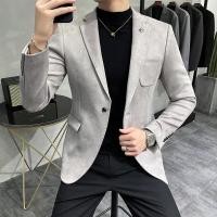 ราคา Blazers คุณภาพสูงสไตล์อังกฤษ สำหรับผู้ชาย ไซส์ใหญ่ถึง 4XL (57150678119)
