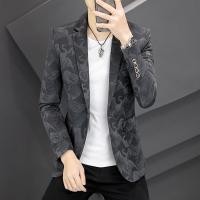 ราคา เสื้อคลุมผู้ชาย สไตล์เกาหลีSlim Fit สีน้ำตาล คุณภาพสูง (54400688051)